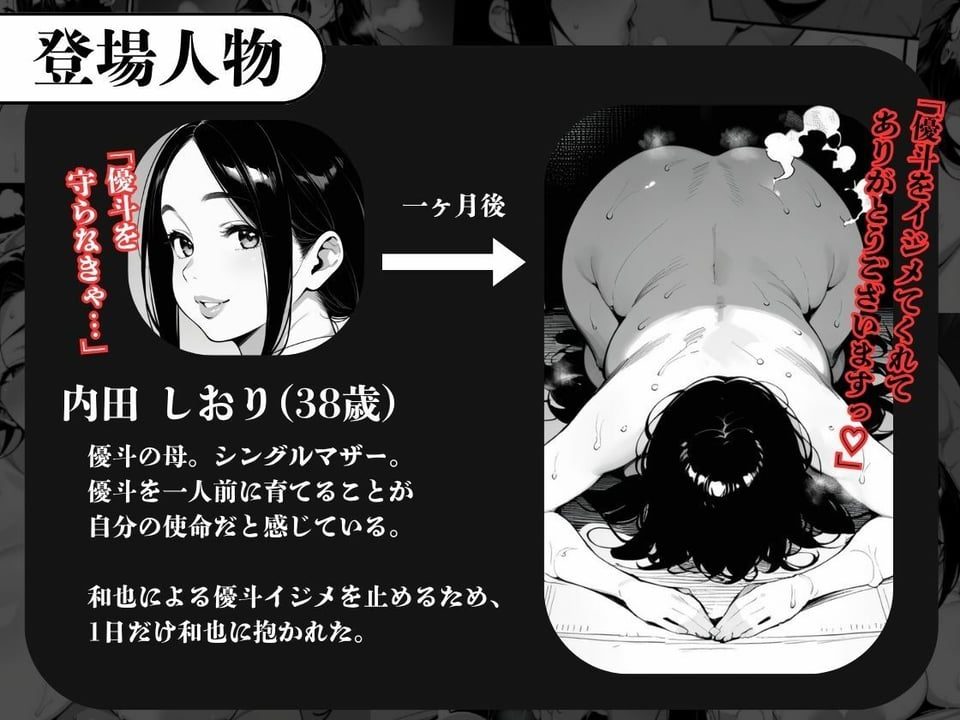 息子をイジメる不良生徒に身も心も奪われた私〜後編〜 1 ページ目
