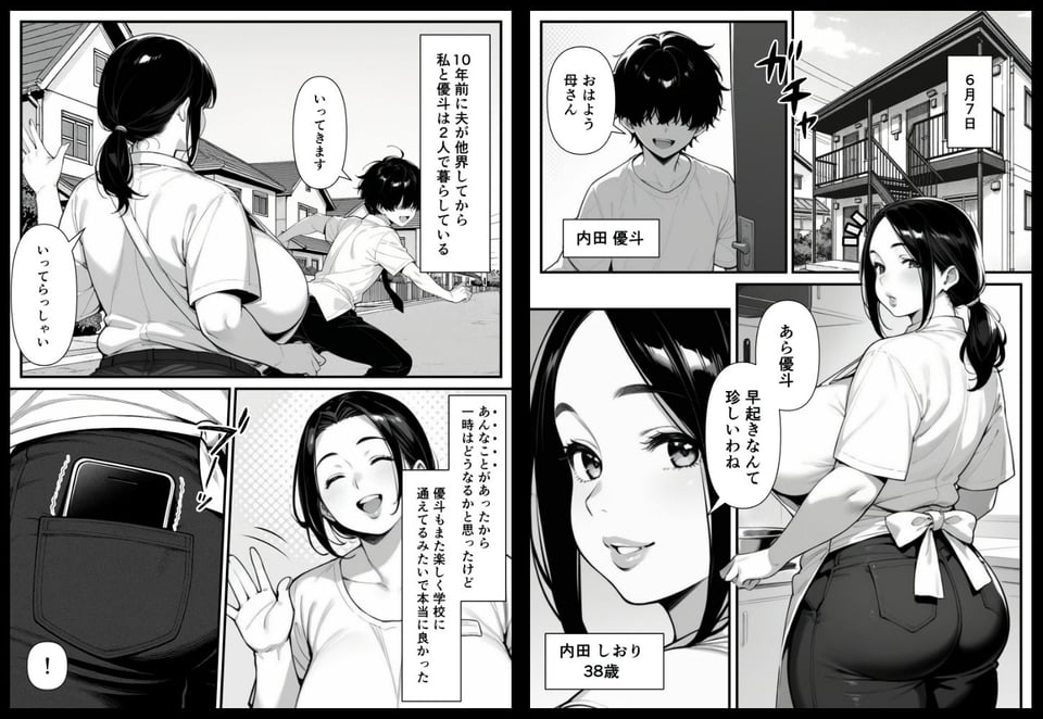 息子をイジメる不良生徒に身も心も奪われた私〜後編〜 5 ページ目
