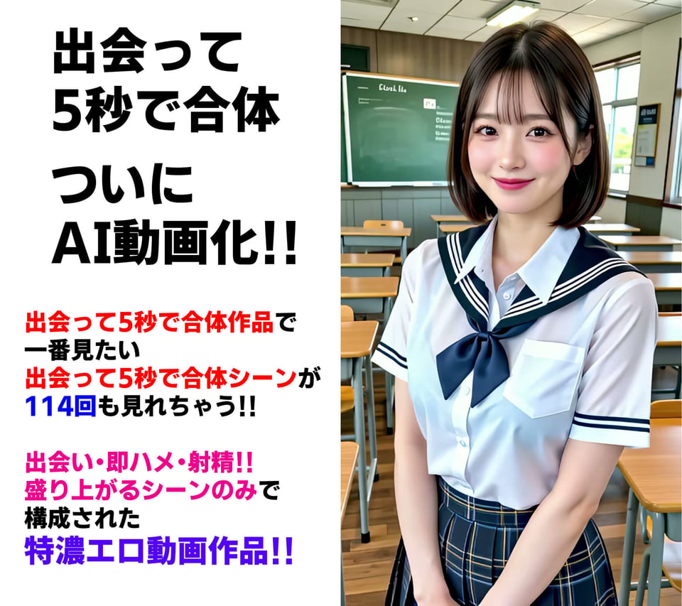 出会って5秒でAI合体 114連発【動画】 即ハメ中出し顔射 1 ページ目