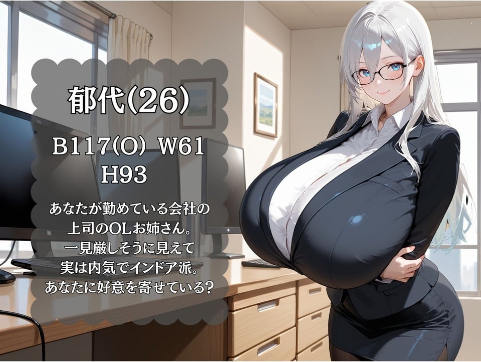憧れのOL上司がエロ過ぎて理性が溶けるガチ恋 1 ページ目