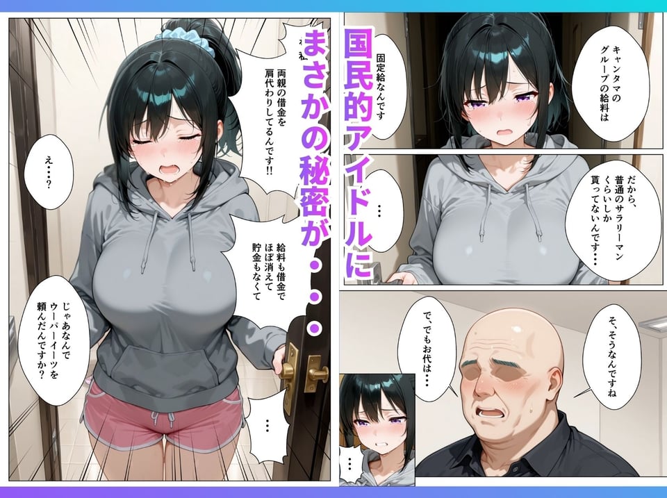 推しのアイドルがウーパーイート配達員の俺とセフレになった話 4 ページ目