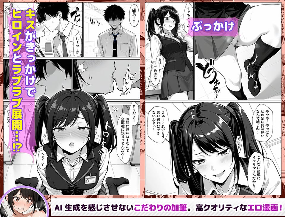 パチンコ店長の俺。女子スタッフのシコい足で毎日脳汁出してたらイチャラブSEXする事になった!〜ただし時々殴られる〜 7 ページ目