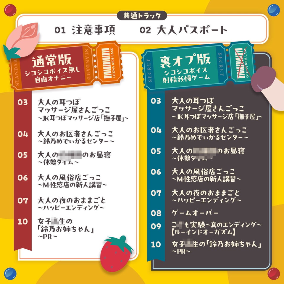 【大人体験】大人が主役！「大人のキッズランド1」〜トンネルをくぐるとショタ化♪ショタ射精にはご注意を（はーと）〜【おねショタ】 5 ページ目