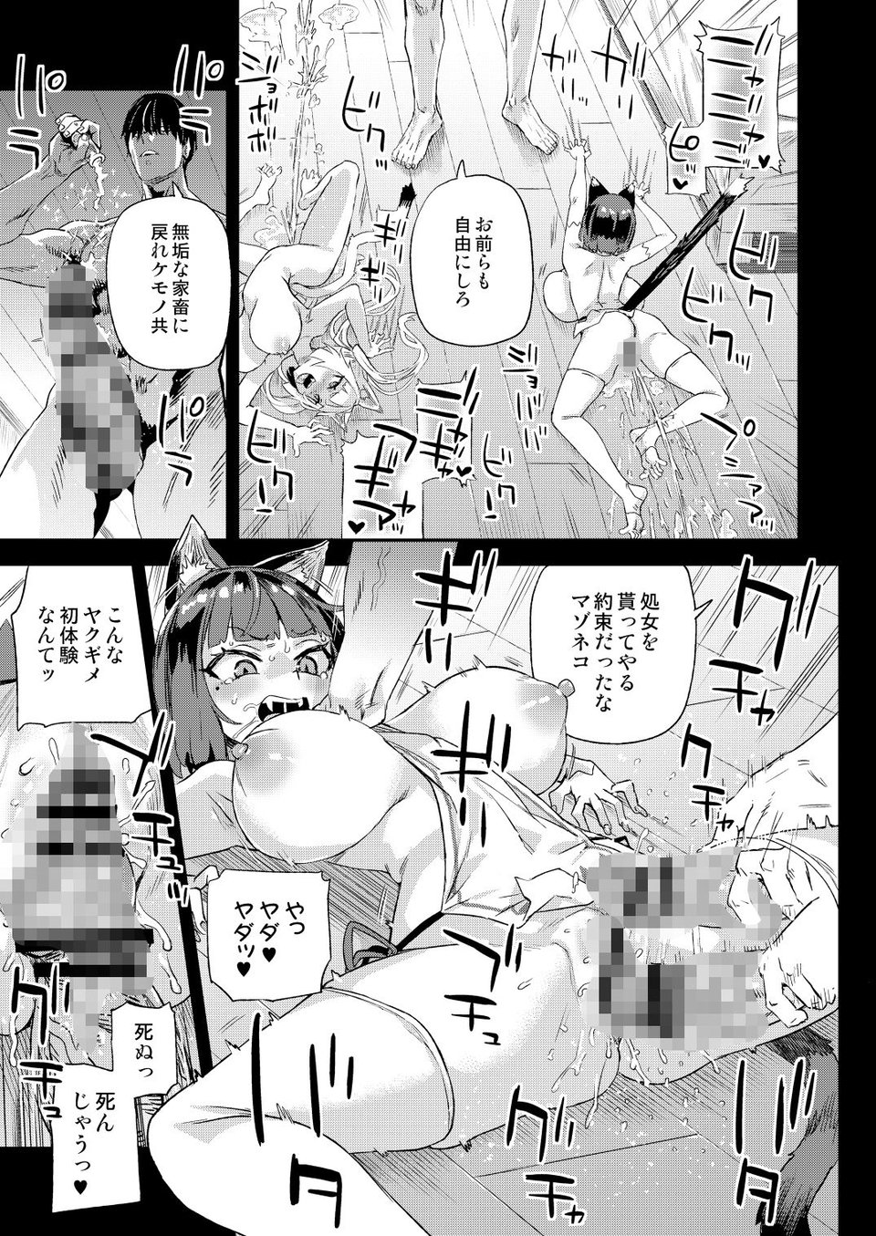 猫族娘はヒトを飼う。 10 ページ目