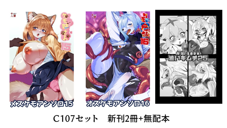 C107 新刊2冊＋無配本セット 1 ページ目