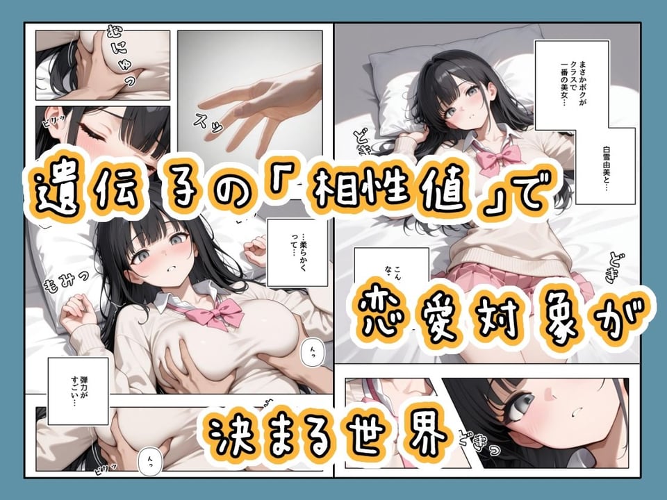 「適正遺伝子カップリング法」で選ばれたのはクラスメイトのゆるふわ女子でした。【1＋2＋3話】 1 ページ目
