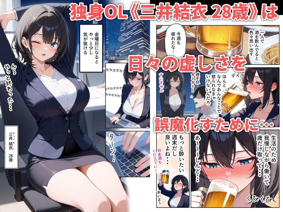 隣人えっち  セフレに恋する独身OL 1 ページ目