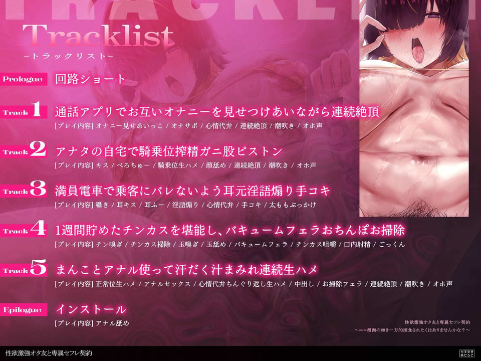 【ぬちゃぬちゃフォーリー/ドスケベ差分イラスト】性欲激強オタ友と専属セフレ契約〜エロ漫画の如きケダモノ交尾したくはありませんかな？〜【KU100】 5 ページ目