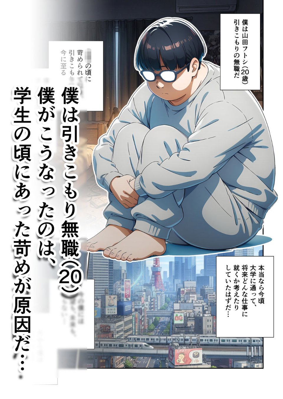 かつて僕を虐めていた同級生が、クッソエロい女装娘になっていた件 1 ページ目