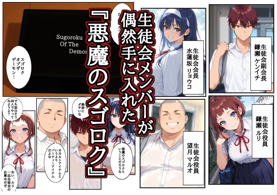 Sugoroku Of The Demon （悪魔のスゴロク） 2 ページ目
