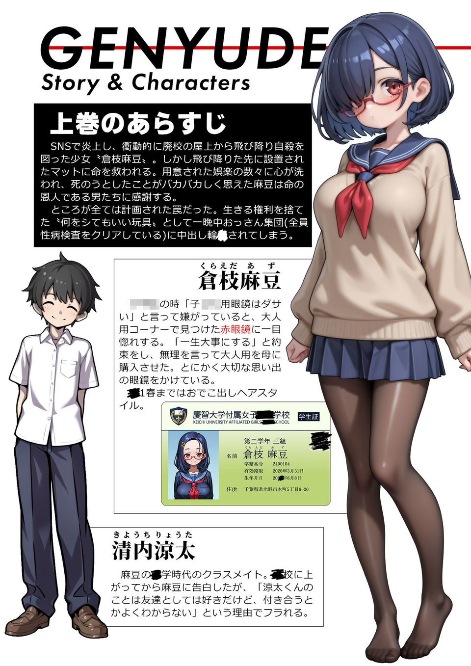 げんゆで 下 1 ページ目