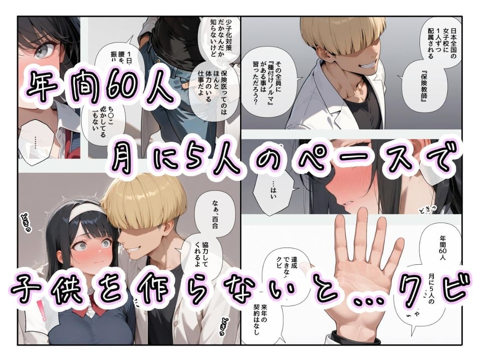 女子校の保険教師には、種付けノルマがある。【1〜3限目】 2 ページ目