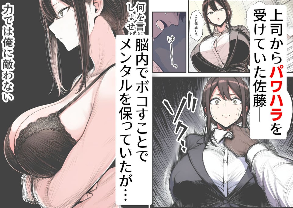 【人妻上司NTR】パワハラ上司がデカチン部下にドM調教されて肉便器化して寝取られる話 2 ページ目