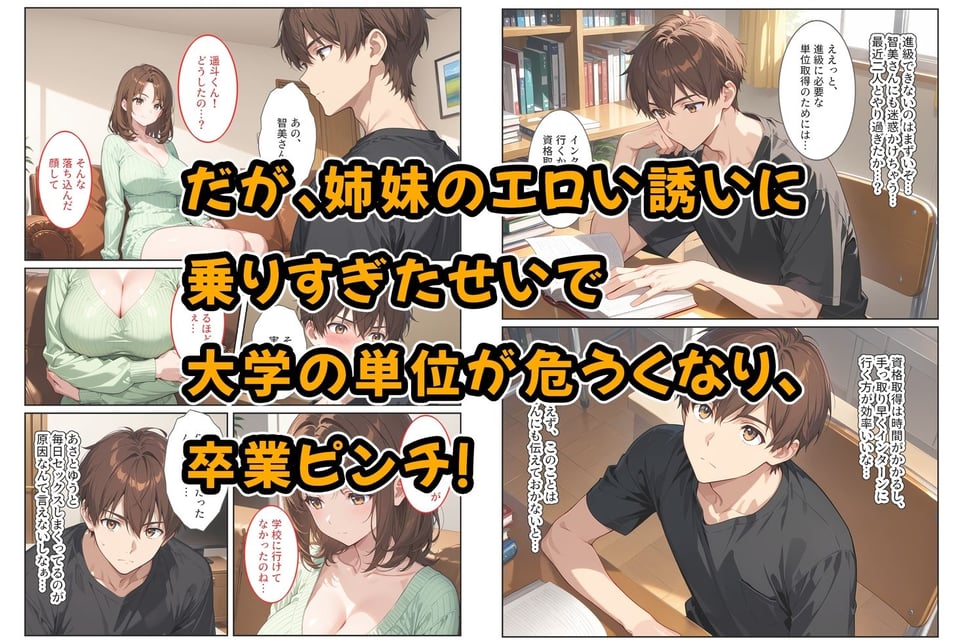養子になったら爆乳義母と双子義妹に誘惑されて中出しセックスしています！〜母娘ハーレム編〜 2 ページ目