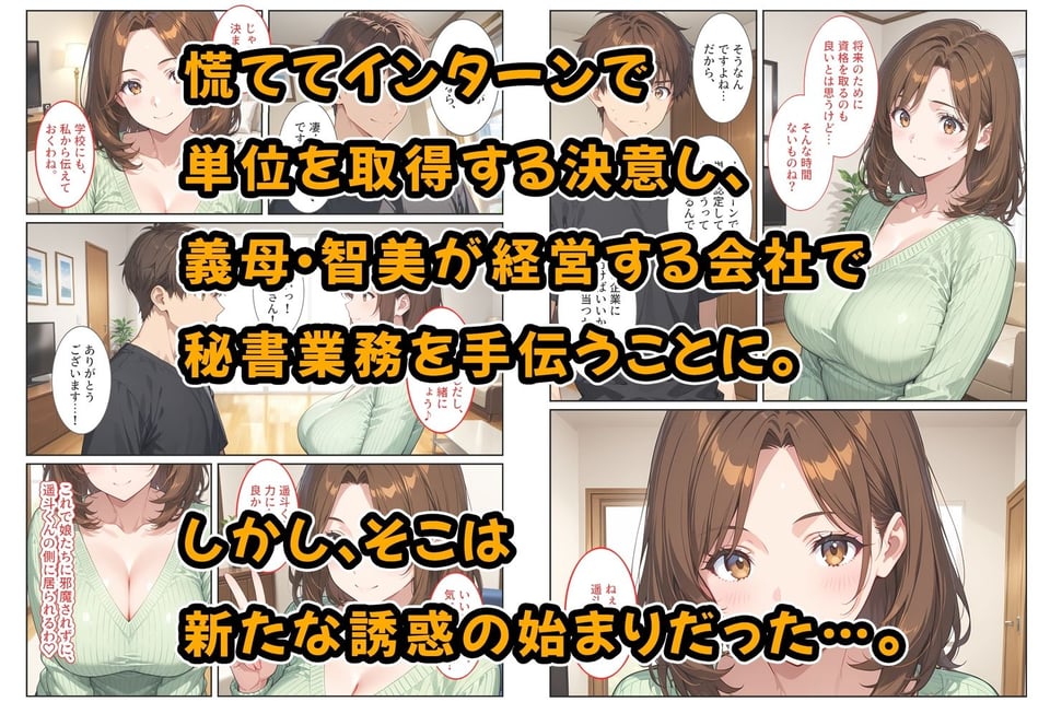 養子になったら爆乳義母と双子義妹に誘惑されて中出しセックスしています!〜母娘ハーレム編〜 3 ページ目