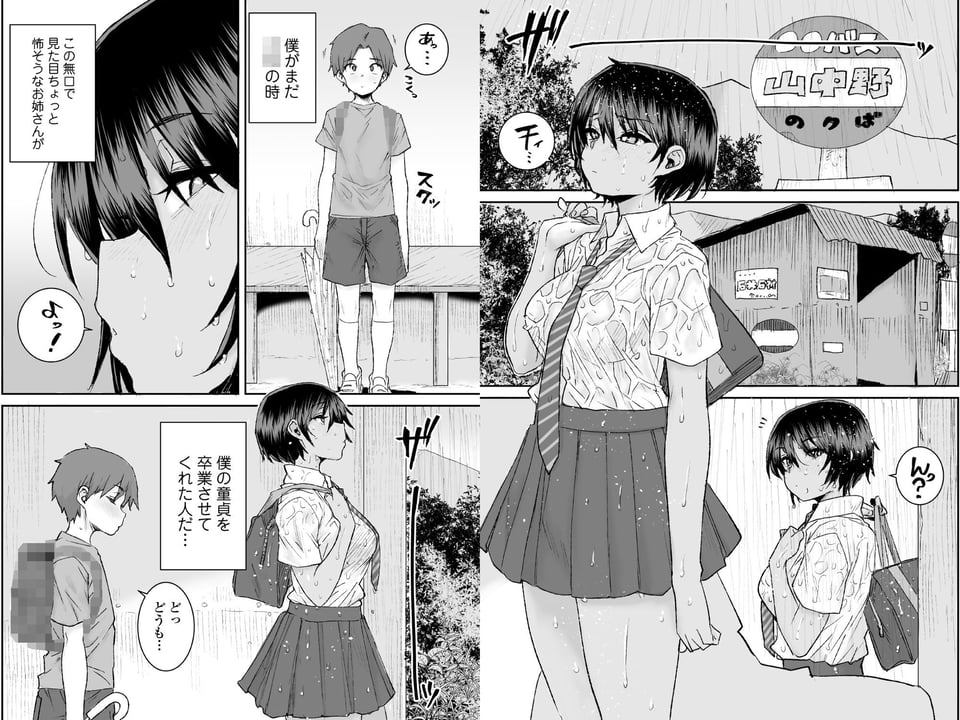 無口で気の強いボーイッシュなお姉ちゃんで僕は童貞を卒業しました 4 ページ目