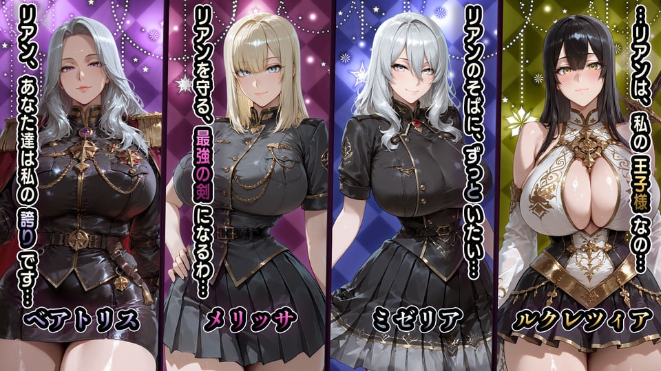 NTRファンタジー 堕落と支配の連鎖 -帝国女子たちの陥落- 4 ページ目