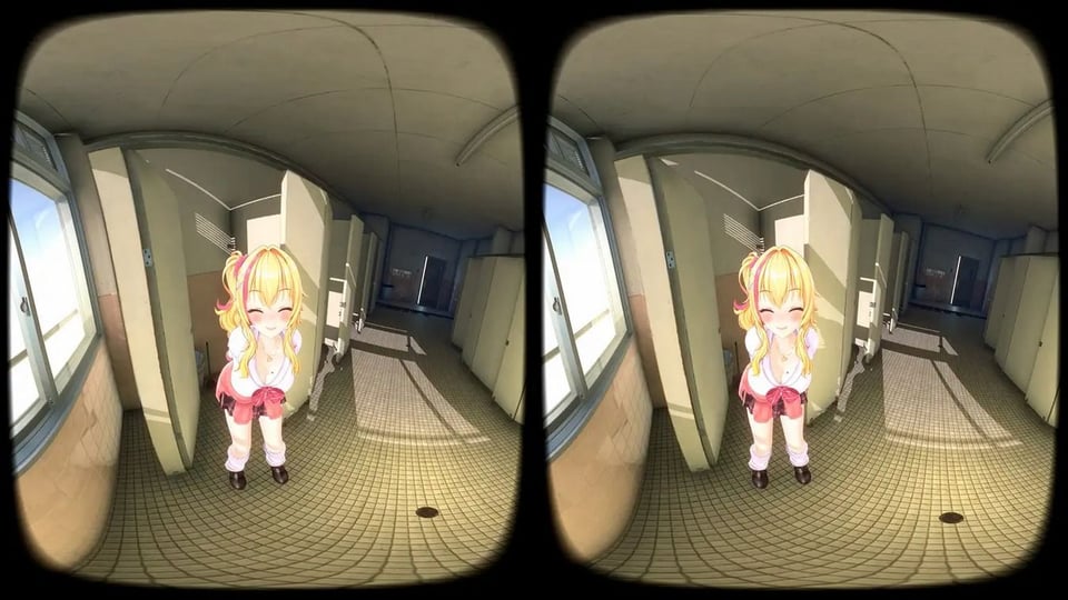 【4KVR 3Dエロアニメ】真昼に白濁を注いで 〜トイレでギャルとどすけべえっち〜【園原あいり】【VRデバイス用】 3 ページ目