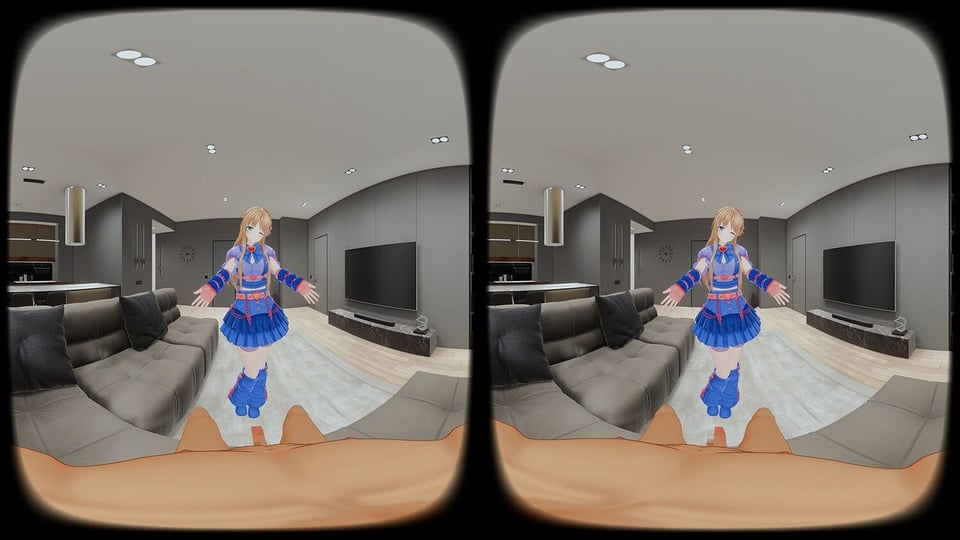 【4KVR 完全主観3Dエロアニメ】しこさぽ！〜清楚系アイドルVtuberの’本気’えっちで抜き放題〜【天翔院ひいな】【VRデバイス用】 3 ページ目