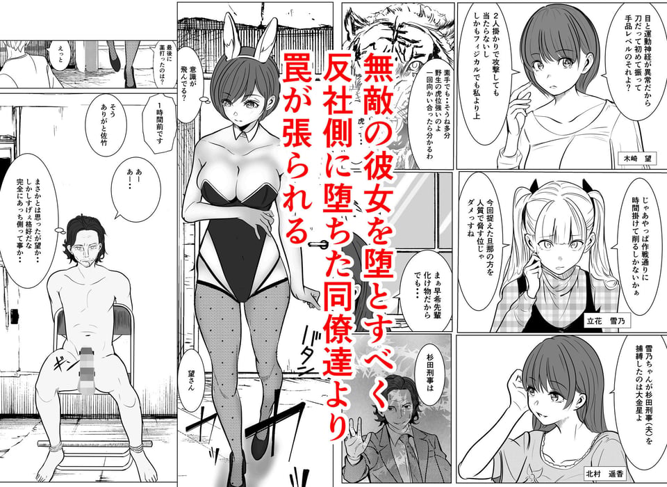 最強刑事が敵に捕まり堕ちる話 4 ページ目