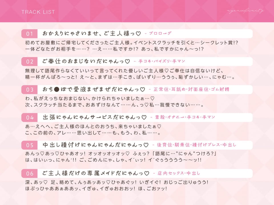 秘密のにゃんにゃんメイドカフェ〜ご主人様のおち●ぽで愛液まぜまぜ♪発情メス猫のえっちなおまじない〜 4 ページ目