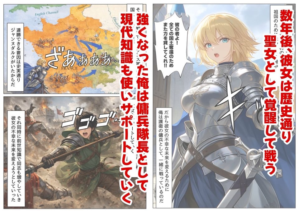 ジャンヌダル●の幼馴染に転生した俺は、彼女の悲惨な歴史を変える！！ 3 ページ目