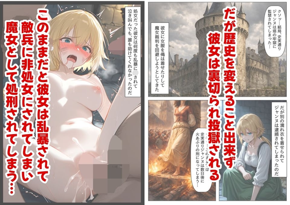 ジャンヌダル●の幼馴染に転生した俺は、彼女の悲惨な歴史を変える！！ 4 ページ目