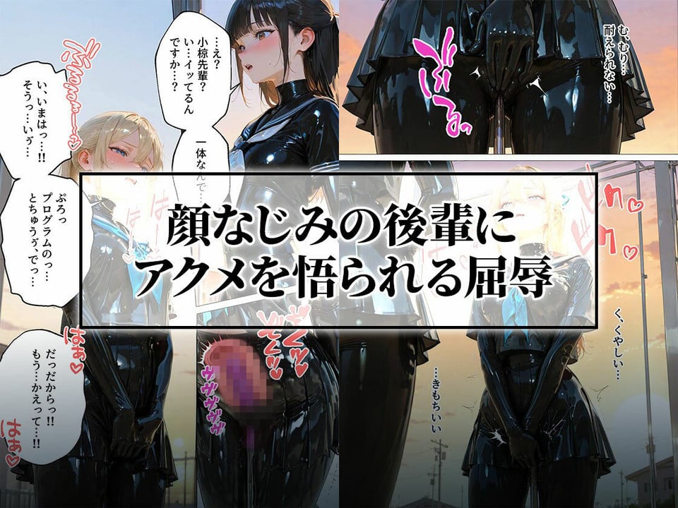 【わからせ週間】火曜日の拘束展示&アナルセックス編|護謨学院 6 ページ目