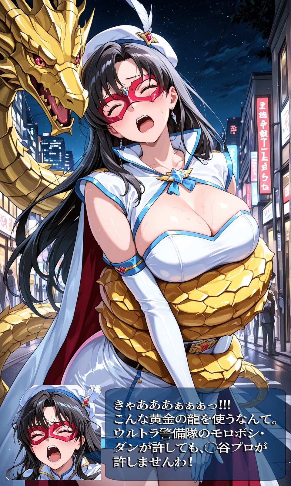 魔法美少女戦士フォン◯ーヌが負けちゃうやつ 01〜03 5 ページ目
