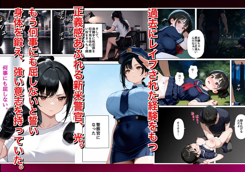 男嫌いな新卒警官を監×してマゾメス化させた結果 2 ページ目