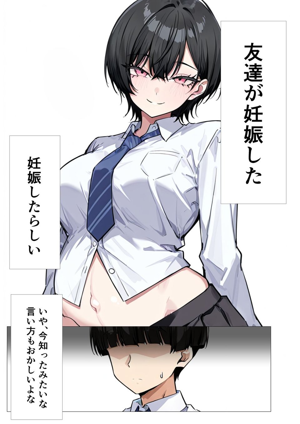 孕トモ-いつの間にか孕んでいた親友- 1 ページ目