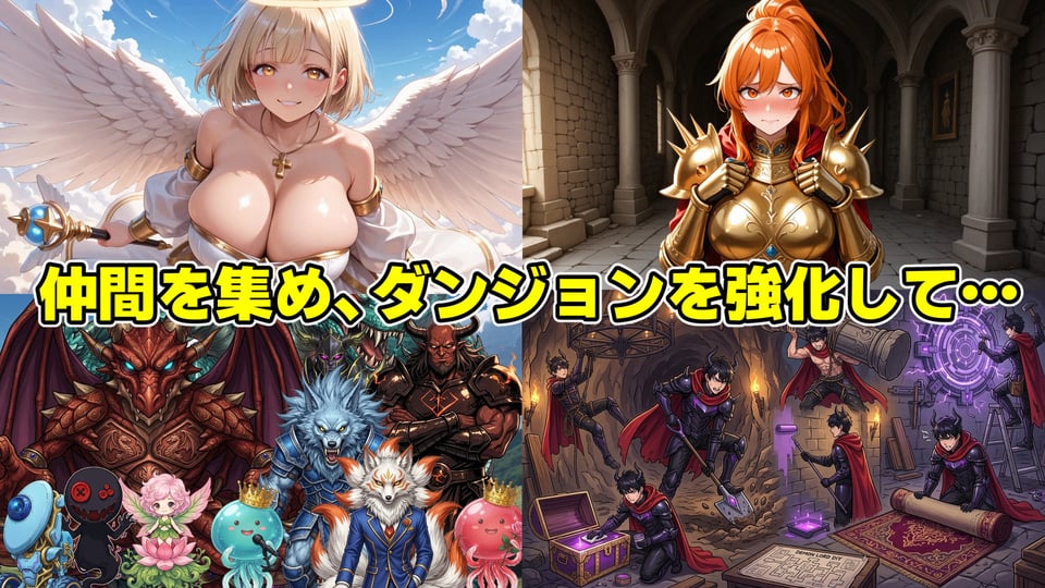 【ゲーム/本格TD】巣作り大魔王〜作れ!!最強ダンジョン!!〜 8 ページ目
