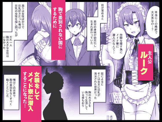 貧乳ユートピアの隠れ巨乳2 〜禁制爆乳バレから始まる王子専属Wメイド種付け教育〜 2 ページ目