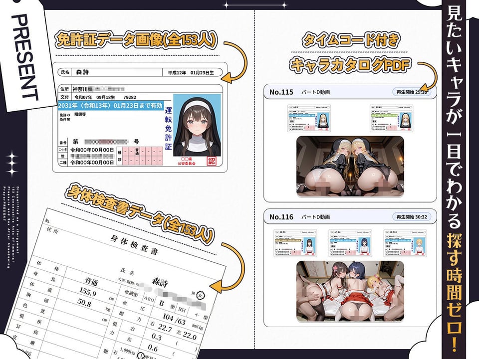 【4K神画質】聖職者 失格!祈りを捨てた背徳悦びSEX153連発!【146分】 1 ページ目