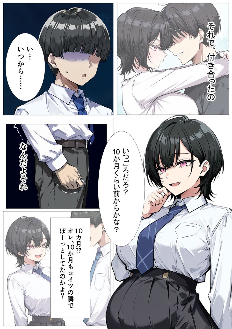 孕トモ-ヤリチン大学生に孕まされた親友- 2 ページ目