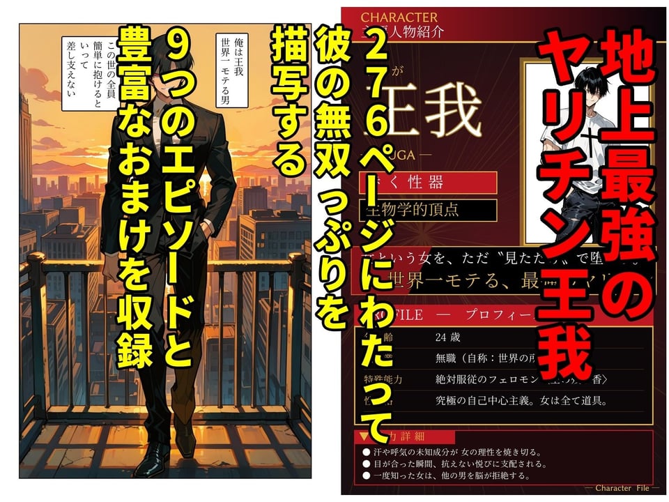 目が合うだけで全女子が0秒で膝をつき肉便器志願してくるヤリチン無双 1 ページ目
