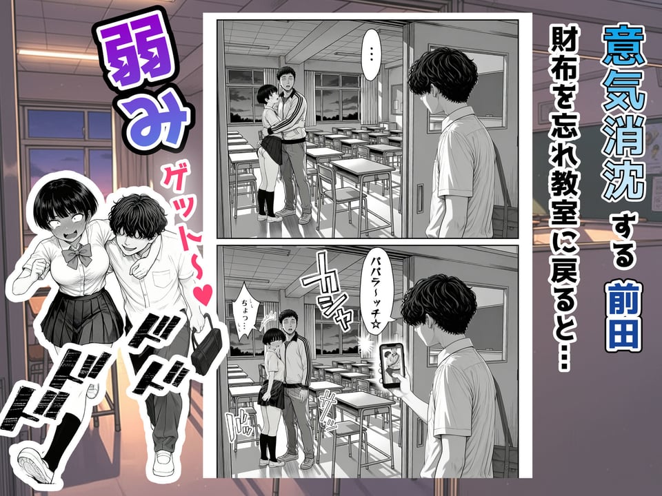 真面目でうるさい委員チョ〜の弱みを握ったヤリチンが1カ月限定恋人ごっこでHまでもっていく話 4 ページ目