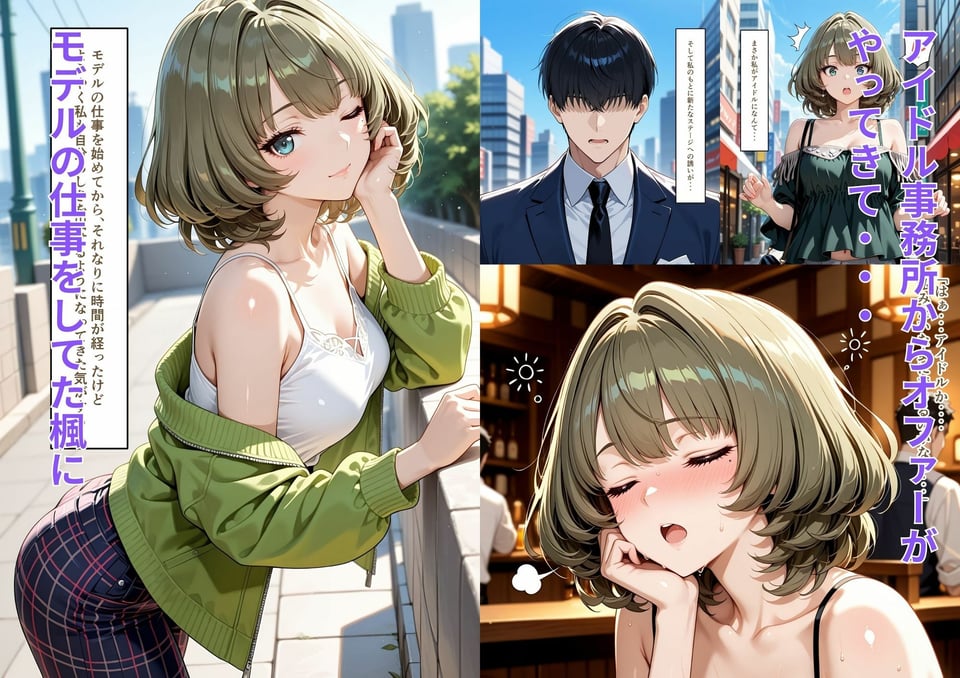 あなたと共に酔いたいの 1 ページ目
