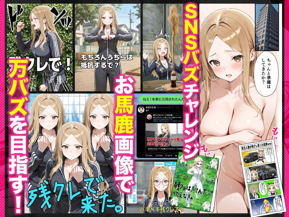 残クレアルフォード元ヤン人妻（32歳3人子持ちママ）NTR PART3（SNSバズチャレンジ編） 7 ページ目