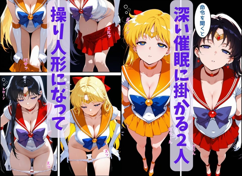 美少女催●セーラードール 〜セーラーヒロインは洗脳されて催●人形になる〜 5 ページ目