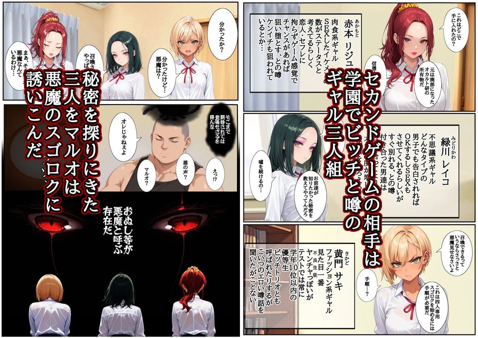 Sugoroku Of The DemonIV（悪魔のスゴロク4） 1 ページ目