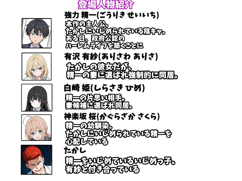 陰キャの俺がSSSランク優良精子保有者に選ばれたのでハーレム王になる話 〜いじめられっ子逆転劇〜 8 ページ目