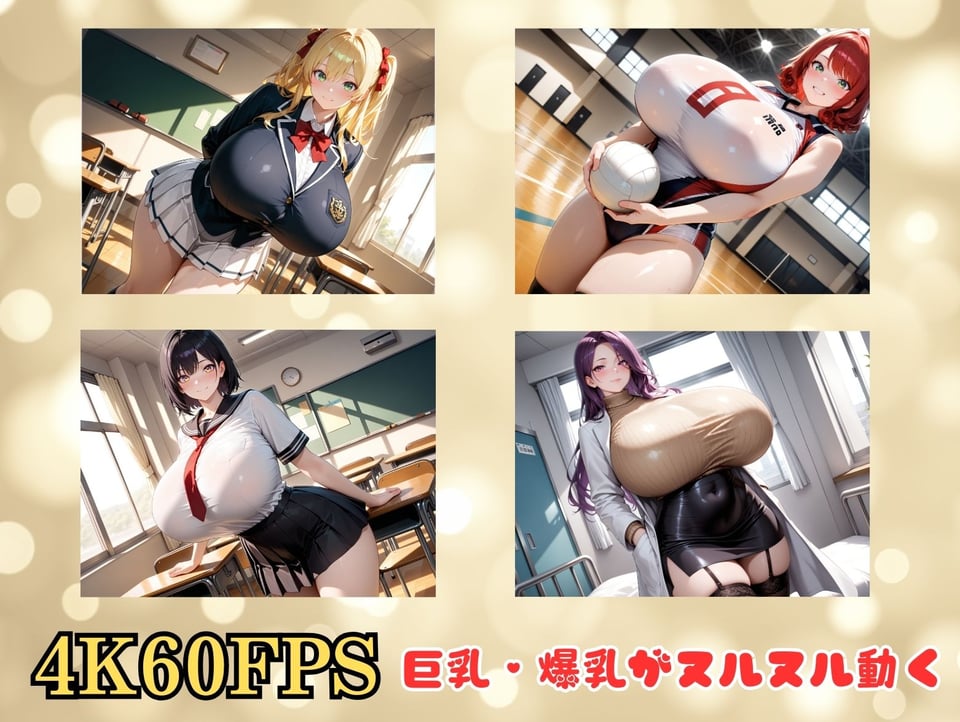 巨乳だけの元女学園着衣セックス集総集編 4 ページ目