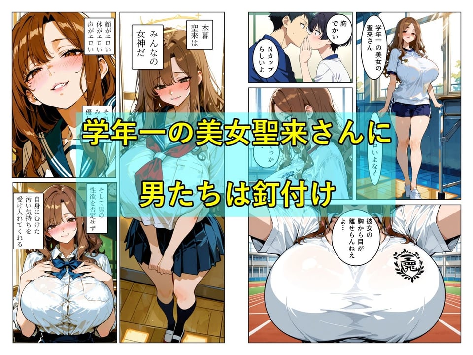 男の子はみ〜んな愛してあげる誰でも愛する聖来さん 1 ページ目