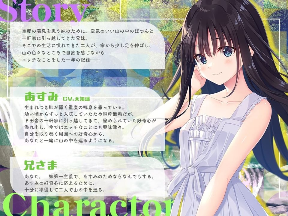 ド田舎兄妹ASMR あすみの小さな旅とエッチ（はーと） 2 ページ目