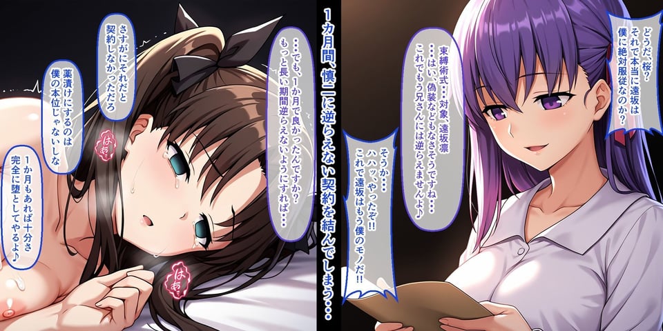 慎二に寝取られ堕ちる凛 〜こいつ、もう僕の女だから〜 9 ページ目