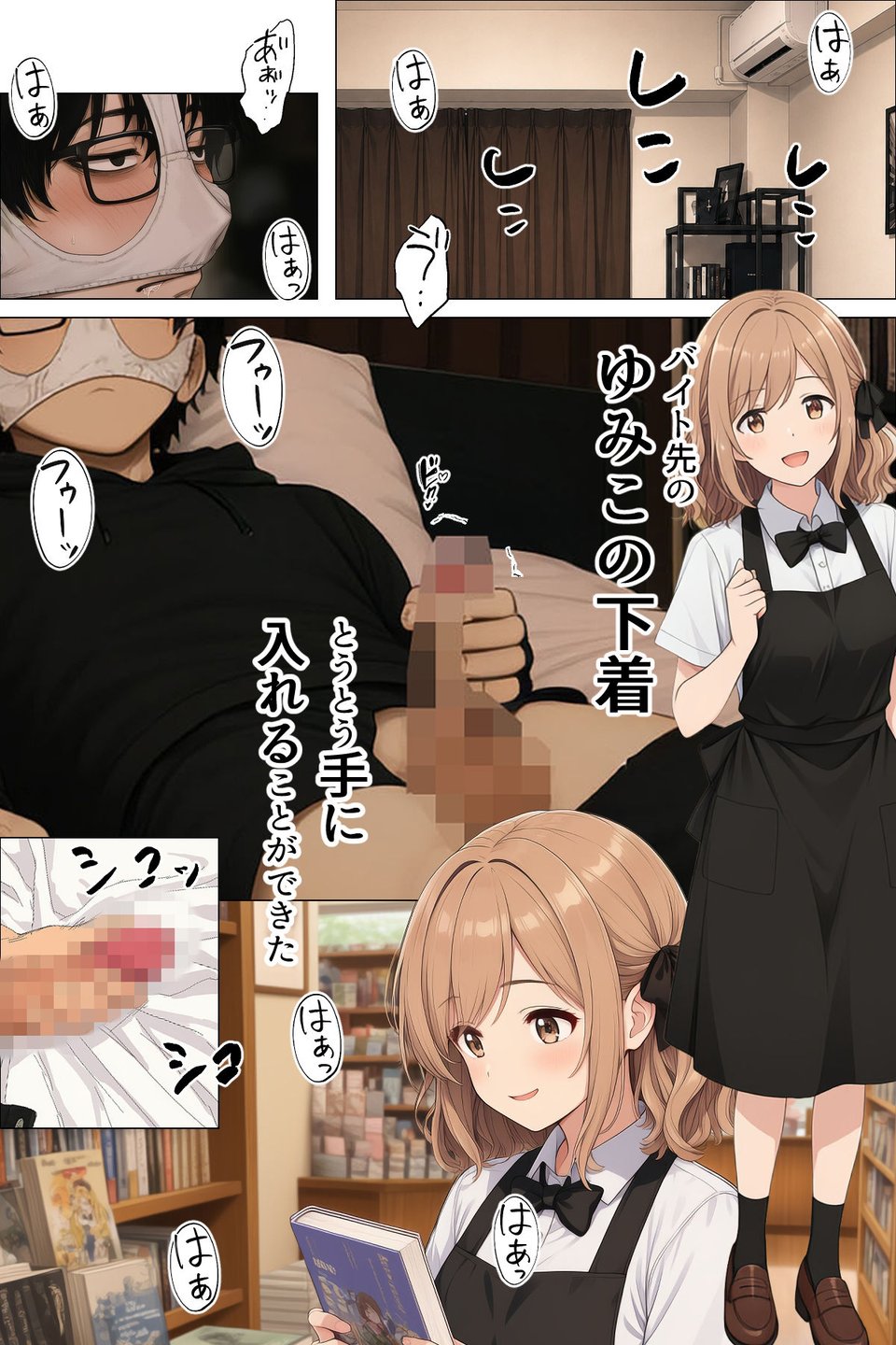【漫画】下着泥棒の末路 6 ページ目