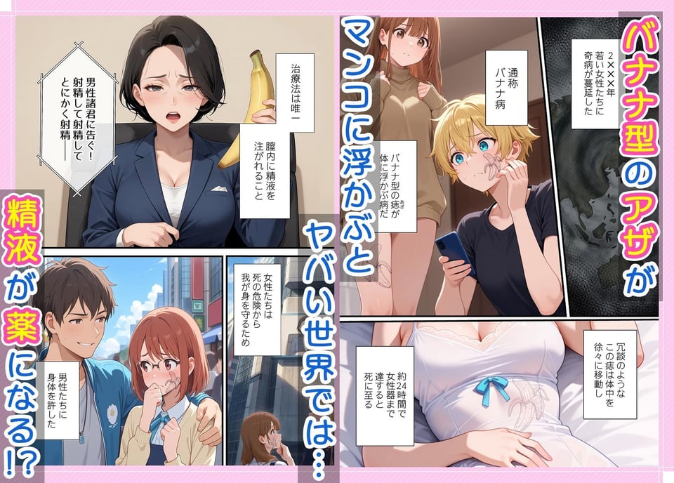 キミのバナナ剥かせて？〜コキ捨て大歓迎な女の子の事情 1 ページ目
