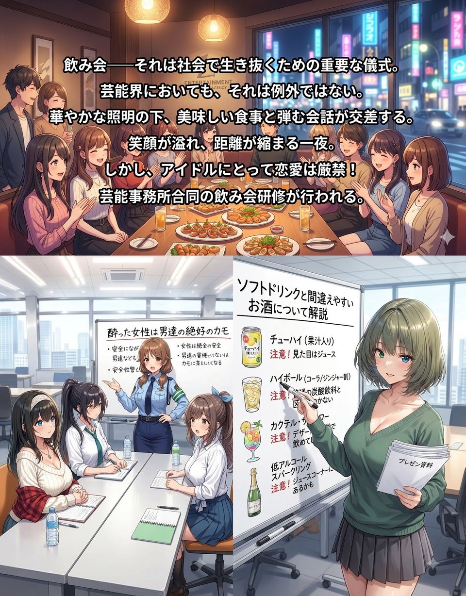 飲み会で喰われるアイドル達2 1 ページ目