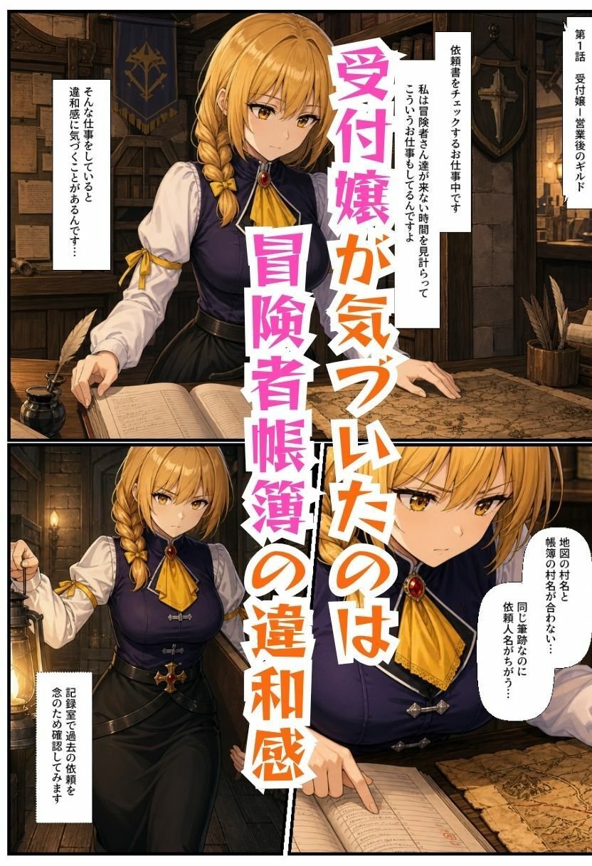 【ゴブリン姦】ゴブスレ異世界ヒロインが首絞め拘束調教されメス堕ち〜剣の乙女・受付嬢・エルフ妖精弓手・女神官・牛飼娘〜 1 ページ目
